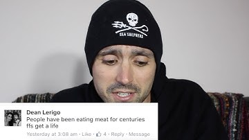 Vegan Reads Hate Comments  [The Farmer Video]