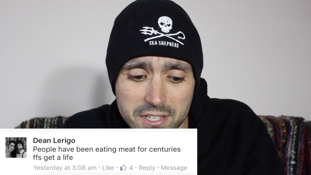 Vegan Reads Hate Comments [The Farmer Video] - YouTube