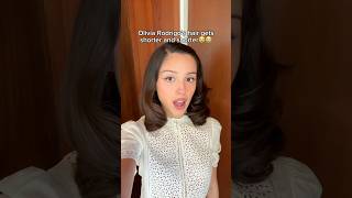 someone stop Olivia Rodrigo from doing this