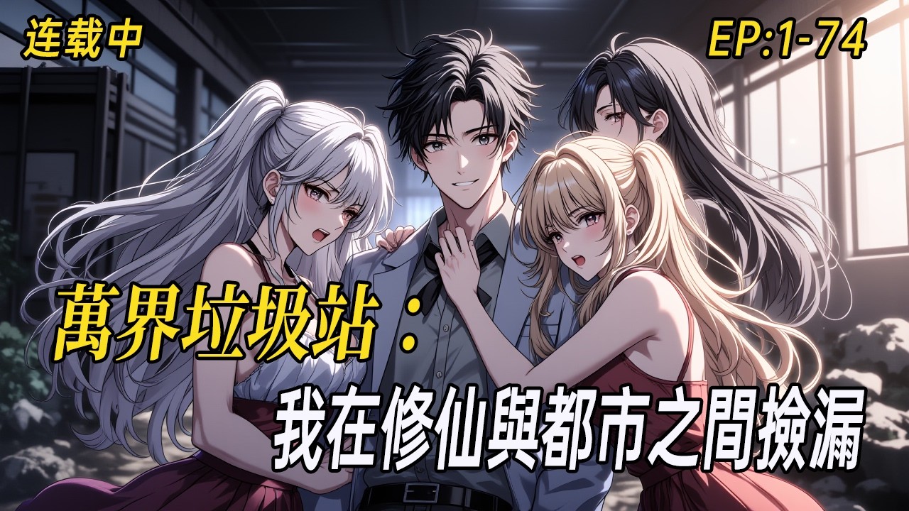 《万界垃圾站：我在修仙與都市之間撿漏》被女友背叛、人生歸零之際，意外綁定萬界垃圾站。別人眼中的廢銅爛鐵，我卻撿到幾噸頂級紫檀、能讓魚塘一天暴漲的靈泉水，還有韓跑跑同款功法？