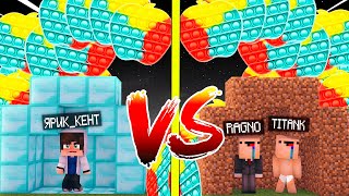 Как Пережить Цунами Из Pop It Нубам И Про В Майнкрафте !? 100% Троллинг Ловушка Minecraft Ярик Кент