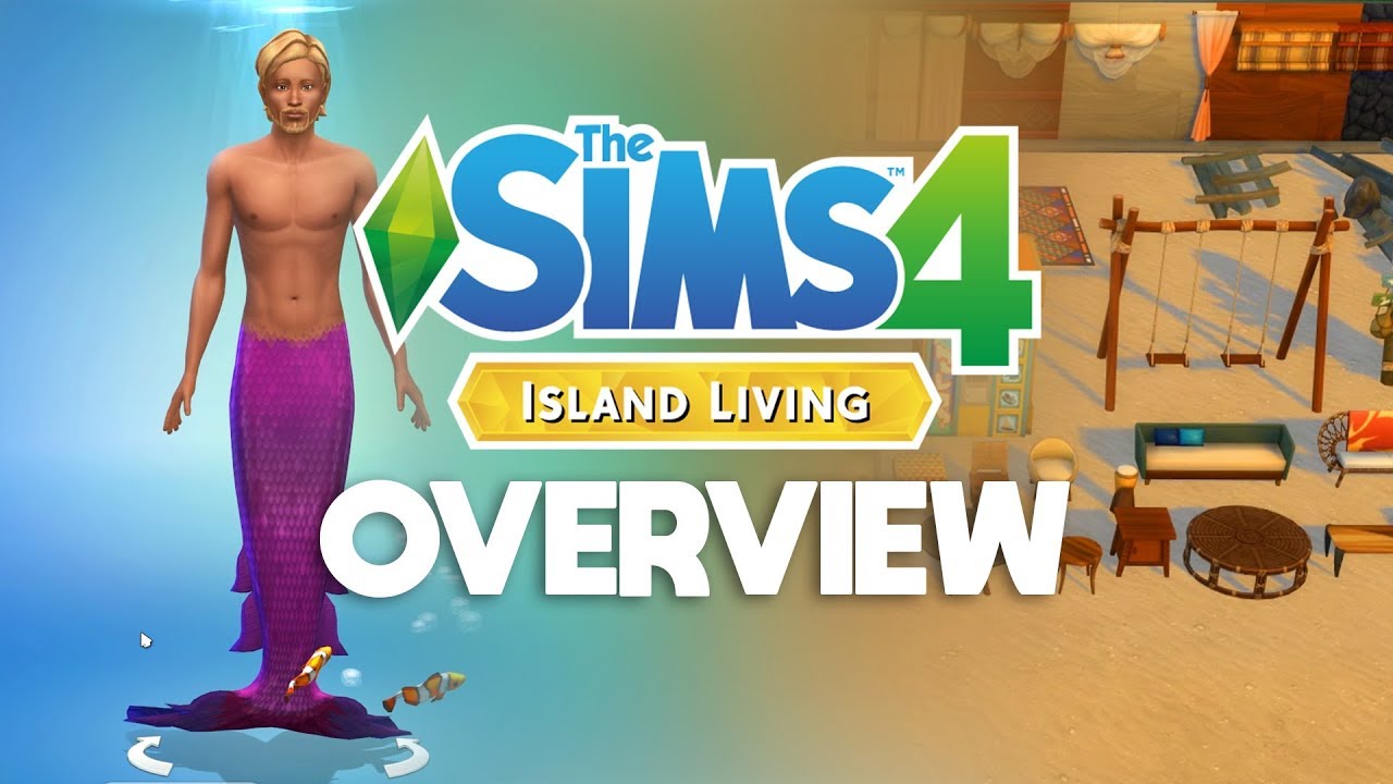 THE SIMS 4 ISLAND LIVING - CAS & Build/Buy Items Overview - YouTube