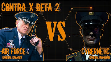 C&C Generals Contra X BETA 2. Challenge: AirForce General vs Cybernetic General [Hard] #11