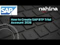 How to Create SAP BTP Trial Account | Step-by-Step Registration Guide (2026)