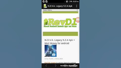 How to download Nova legacy mod apk