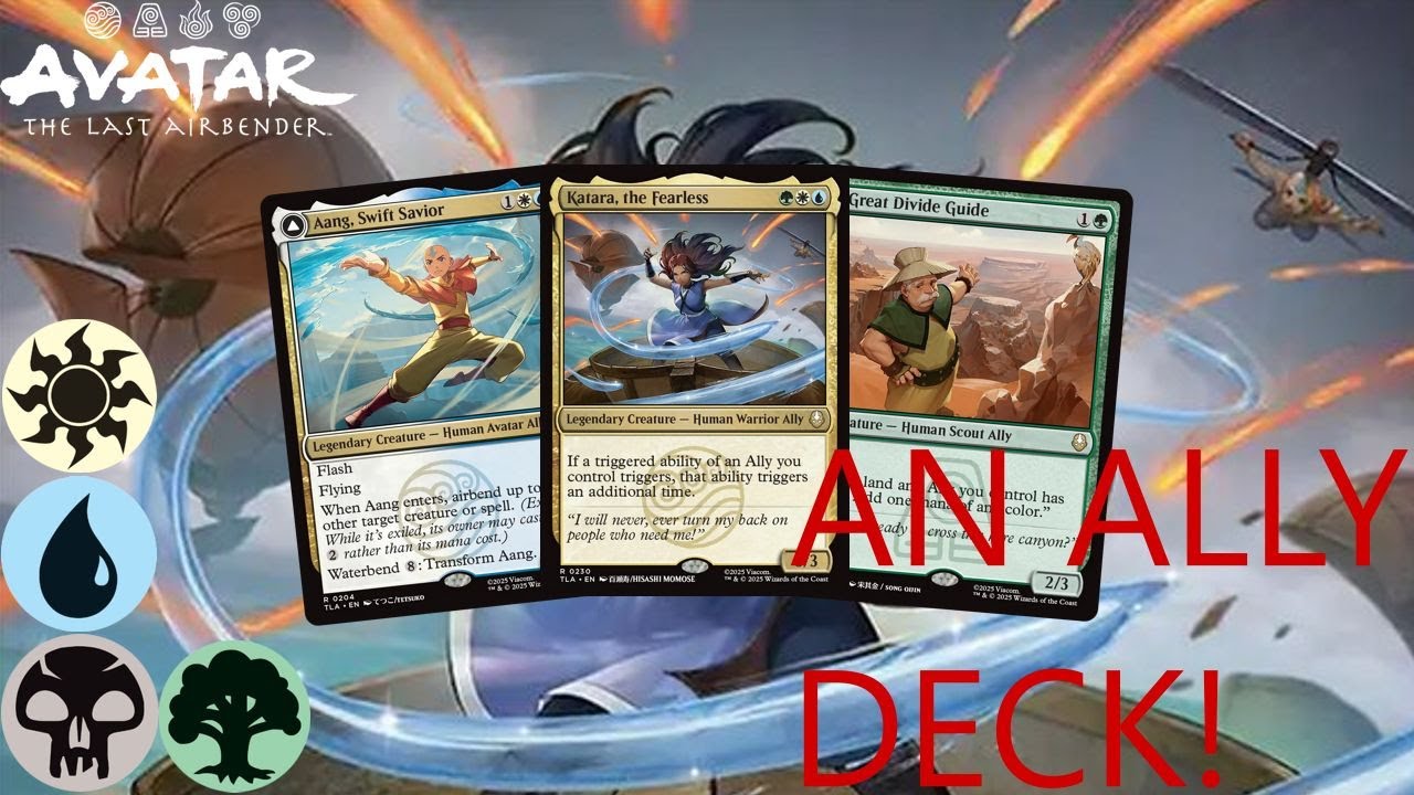 PLAYING AN ALLIES DECK - 4-COLOR ALLIES - MTG ARENA - STANDARD BO1