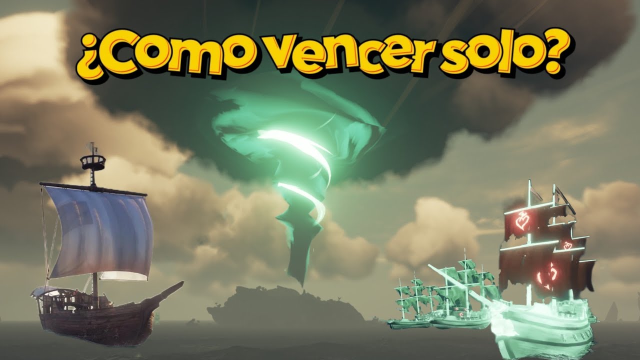 Vence SOLO a la flota fantasma | Sea of Thieves