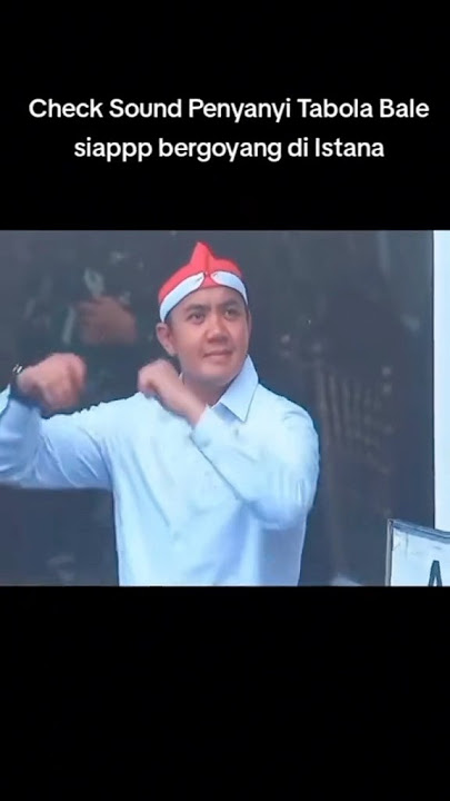 Siap bergoyang tabolabale di istana merdeka 🥰😍 #teddyindrawijaya #letkolteddy #mayorteddyfans