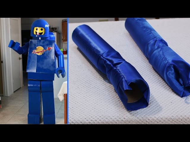 How to make an Awesome Lego Man Costume - Arms (Lego Movie Benny)