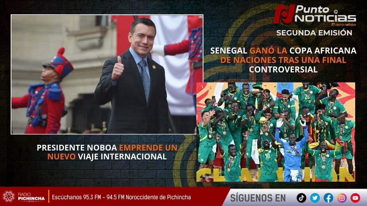 🔴 EN VIVO / Presidente Noboa emprende un nuevo viaje internacional