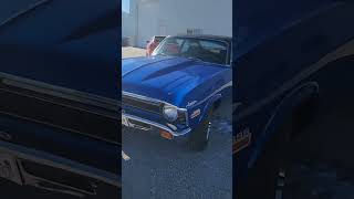 396 big block idling in winter