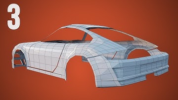 CGC Classic: Modeling a Porsche Pt. 3 - Rear Bumper (Blender 2.4)