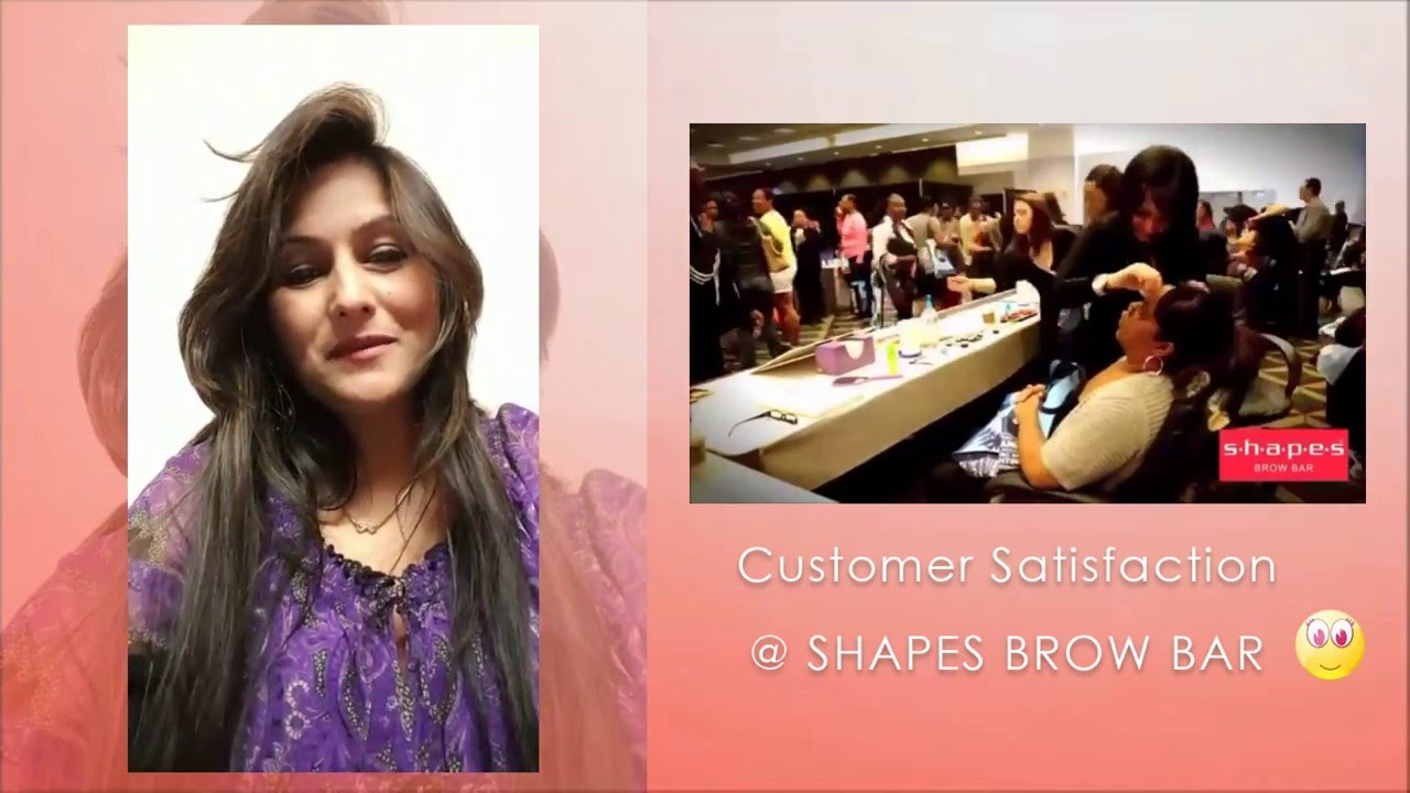 s.h.a.p.e.s. Brow Bar Customer's Satisfaction - Testimonial No. 2