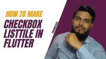 How to make checkbox list tile in flutter |Flutter Tutorial| 2023 Hindi