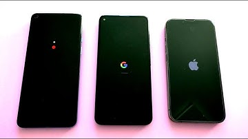 OnePlus vs Google Pixel vs iPhone Bootanimation