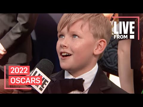 Belfast Star Jude Hill Talks Whoopee Cushion Pranks at Oscars 2022 | E! Red Carpet & Award Shows