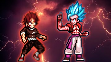 Tanjiro (Zeed)(All Form) OP (New) VS Gogeta OP in Jump Force Mugen