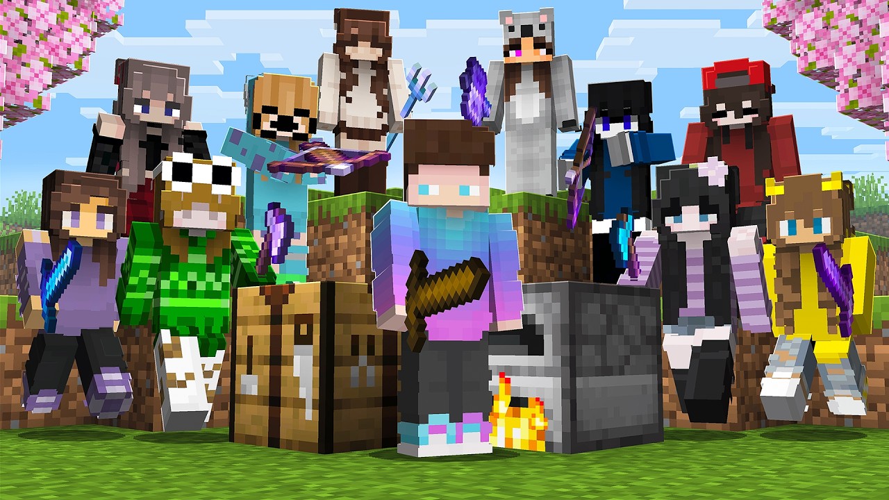 Minecraft Speedrunner gegen 10 Frauen