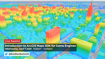 ArcGIS Map SDK for Game Engine