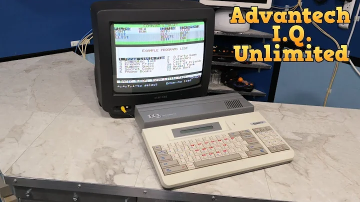 The Advantech I.Q. Unlimited with BASIC and a Z80 CPU. - 天天要闻