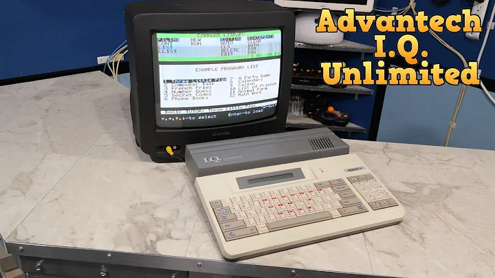 The Advantech I.Q. Unlimited with BASIC and a Z80 CPU. - 天天要聞