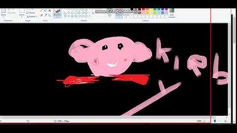Drawing Smash Ultimate Characters On Paint.