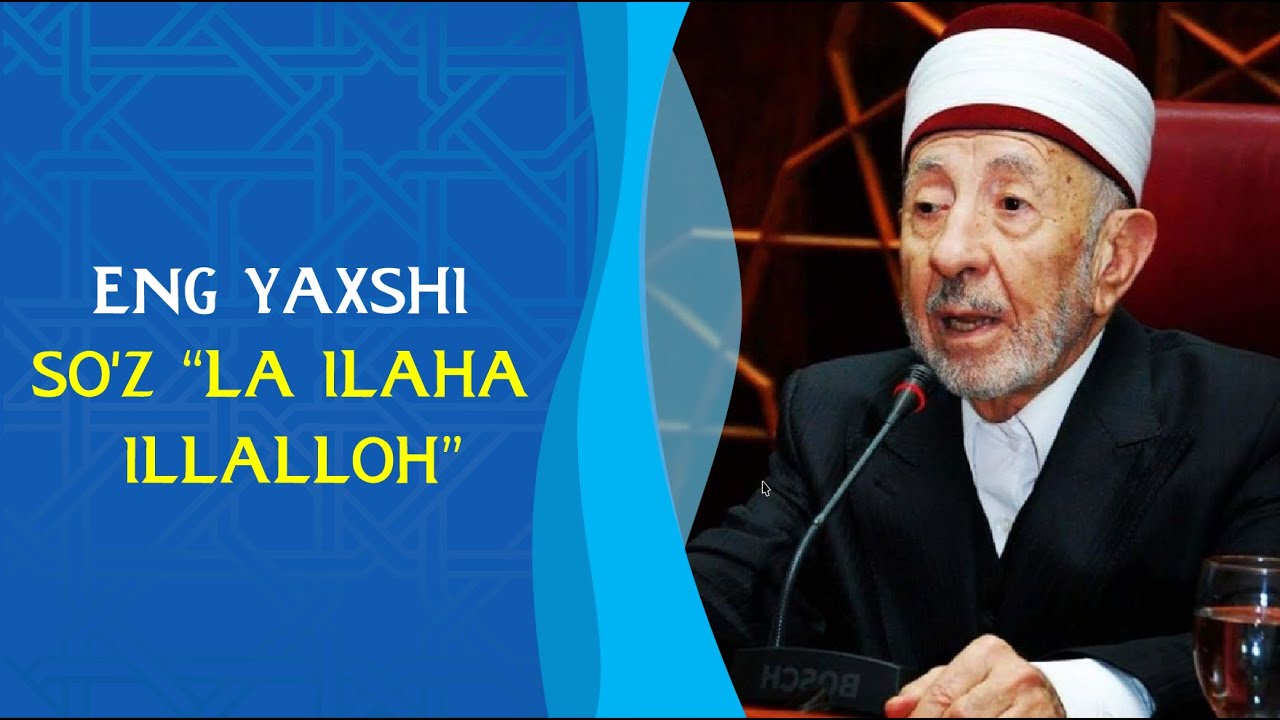 Yaxshi so‘z va uning ozuqasi