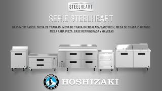 SOLUCIONES FRIAS: HOSHIZAKI Mesas Refrigeradas de Trabajo, Preparación y Bajo Mostrador by Hoshizaki America, Inc 3,411 views 5 years ago 3 minutes, 16 seconds