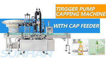 How To Use Trigger Pump Bottle Capping Machine
