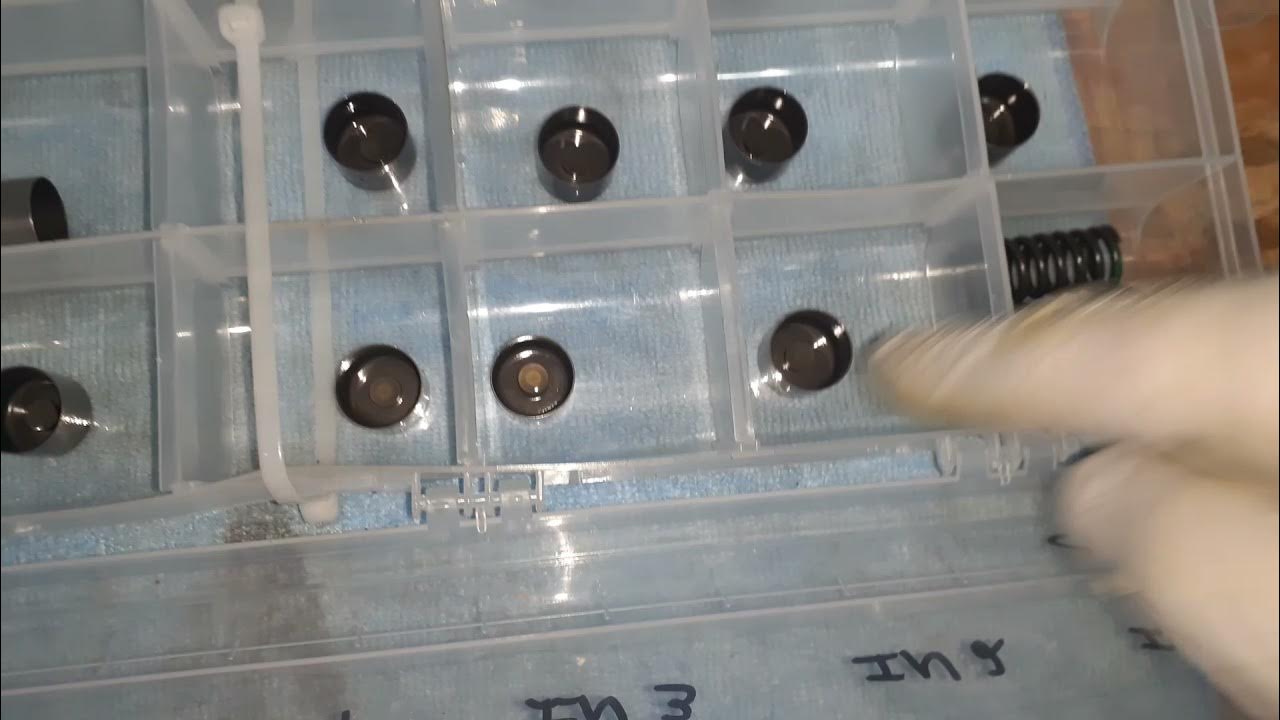 how to easily remove valves springs, shims, buckets and keepers Yamaha