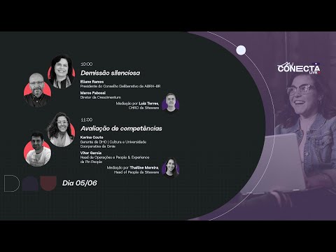 SW Conecta Live RH - Demissão Silenciosa e Avaliação de Competências