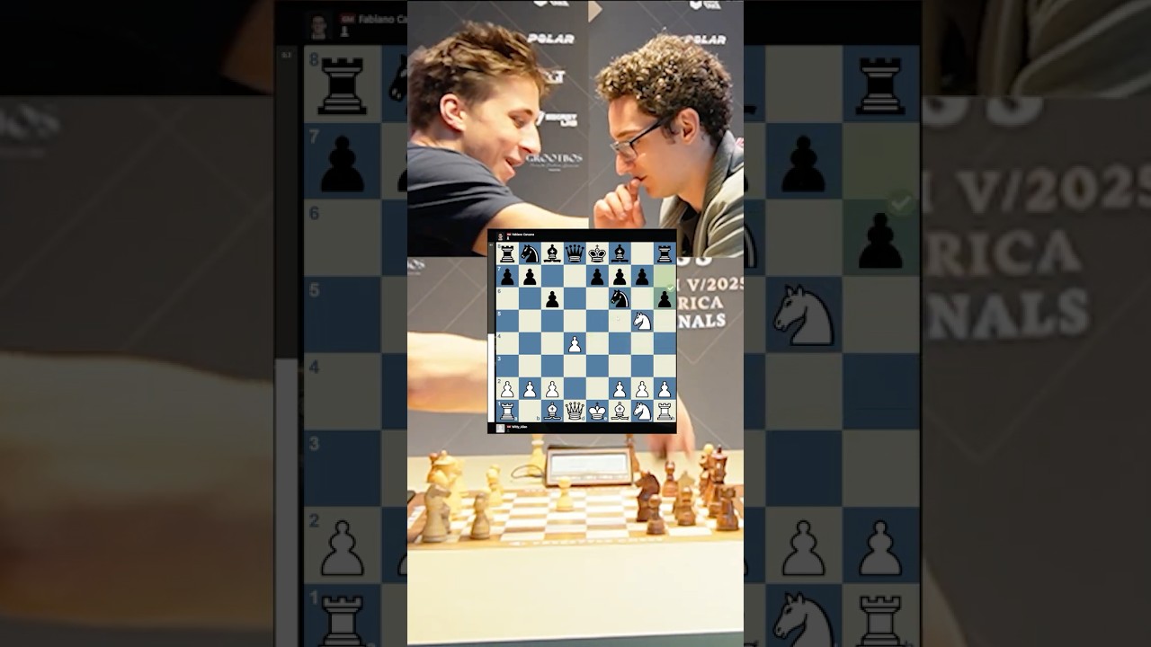 I played Alien Gambit vs. Fabiano Caruana 😱