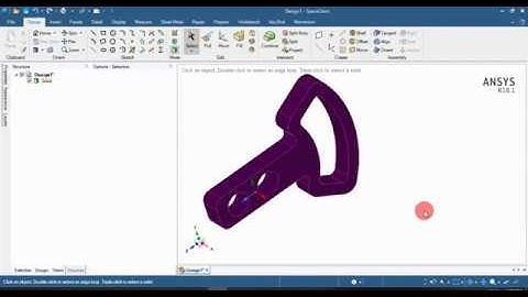 ANSYS SPACECLAIM TRAINING TUTORIAL 37