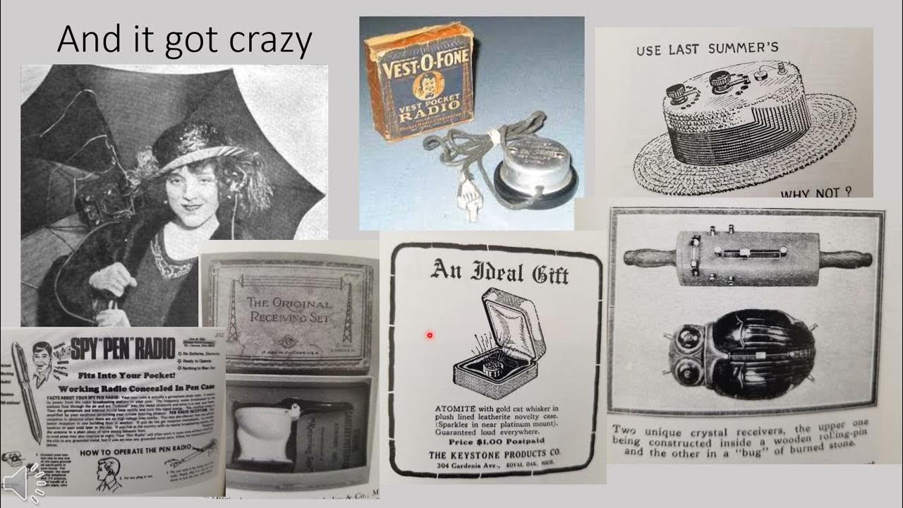 Crystal Radio, History, Design, Contesting YouTube