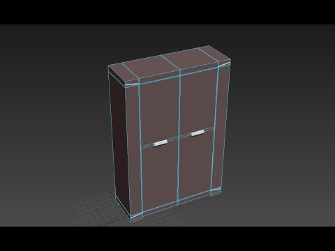 Моделирование шкафа в 3DS Max 2016. Спальня (Урок №4)
