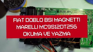 Fiat Doblo Bsi Magnetti Marelli Mc9S12Dt256 Okuma Ve Yazma