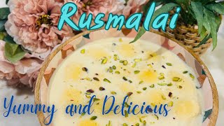 Yummy and delicious Rusmalai Recipe - easy and quick Metha 💕