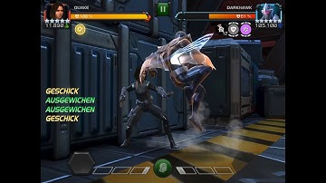Mcoc | Act 6.4.3 - Bossfight | 5* r5 Quake vs. Dark Hawk