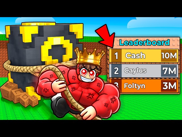I Got TOP LEADERBOARD in Pull a Lucky Block!