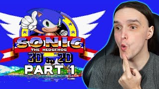 Someone squished Sonic 3D Blast into 2D? | Sonic 3D in 2D part 1.