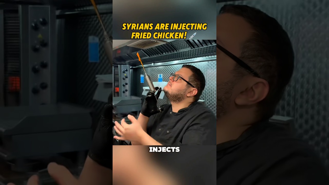 Пробую запеченную курицу 🤯🍗 