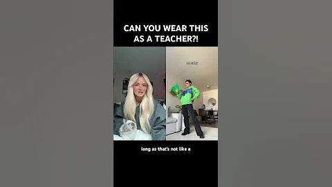 CAN YOU WEAR THESE OUTFITS AS A TEACHER?! Creator: ​⁠@Austiincho #fashion #duet #outfit