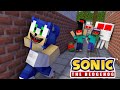 Monster school  naughty sonic challenge  minecraft animation