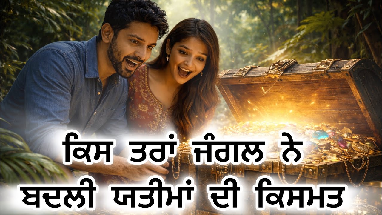 ਯਤੀਮ ਬੱਚਿਆਂ ਨੂੰ ਜੰਗਲ ਚੋਂ ਖ਼ਜ਼ਾਨਾ ਮਿਲਿਆ | Punjabi Kids Story