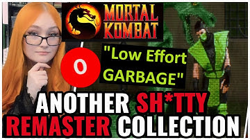 Devs SCAM Gamers Again, Mortal Kombat Kollection Broken AF! Input Lag, Missing Features, Low Quality