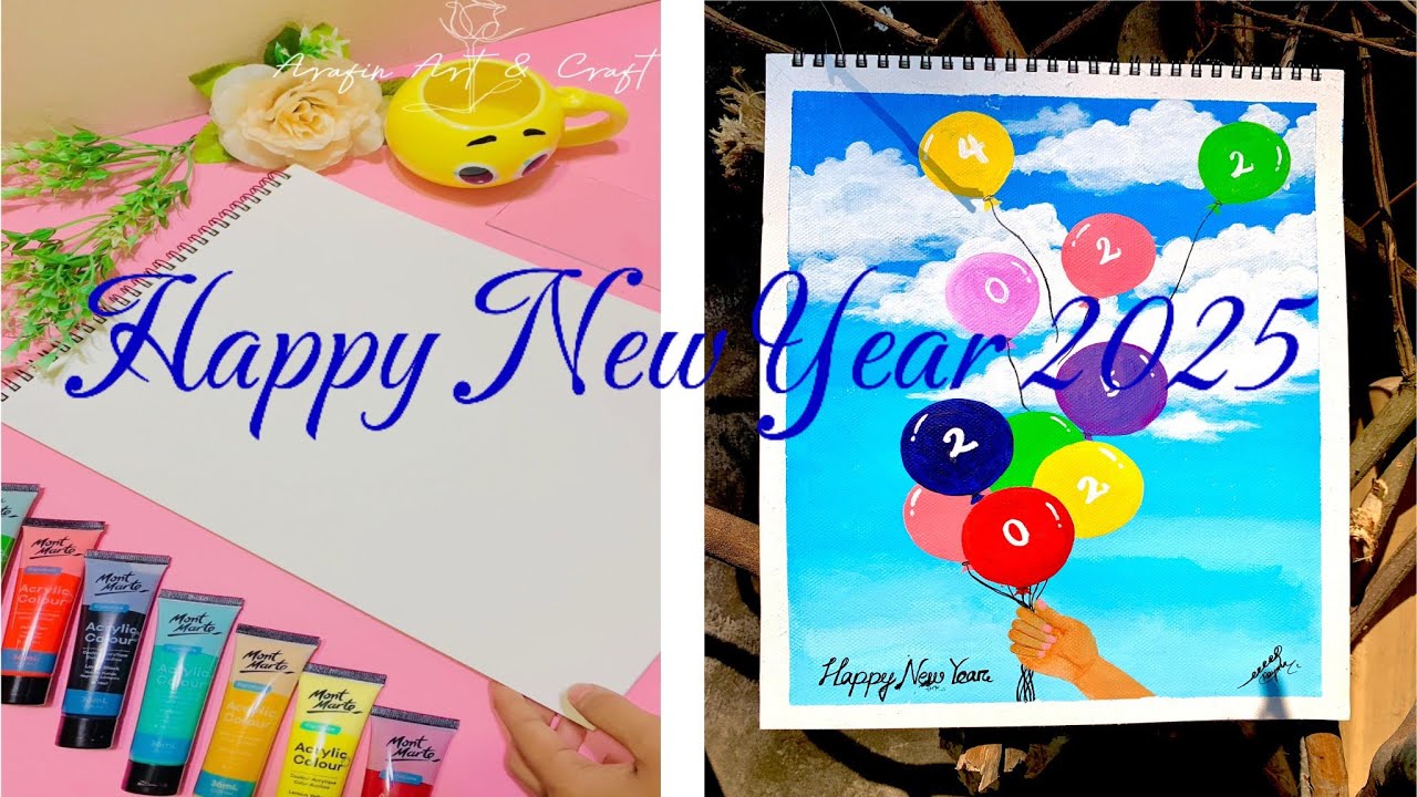 Happy new year 2025 #2025 #welcoming new year - YouTube
