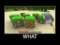 Minecraft wait what meme part 279 minecraft Treasures Realistic Texture Pack