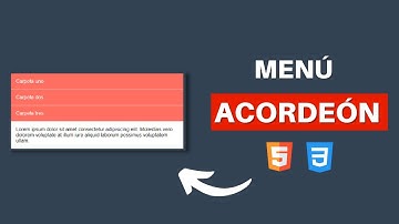 Acordeón básico funcional con solo HTML y CSS