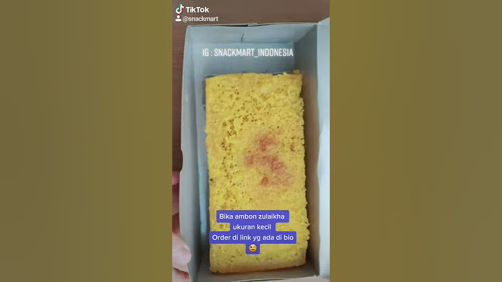 Snackmart (oleh-oleh khas Medan) - Bika ambon Zulaikha kecil