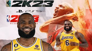 Lebron James Los Angeles Lakers NBA 2K23 Highlights